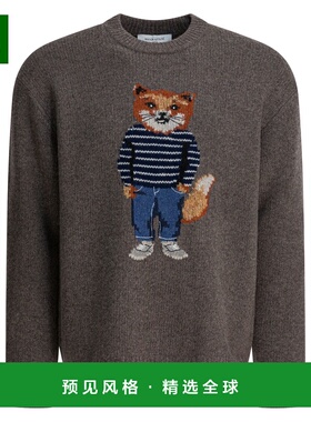 1h可退 香港直邮MAISON KITSUNÉ 男士针织衫 PM00806KH0002H170GR