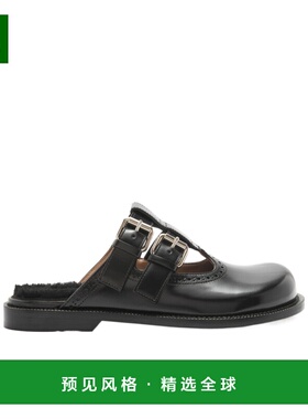 香港直邮Loewe 圆头穆勒鞋 罗意威厚底一脚蹬LLSC379X09