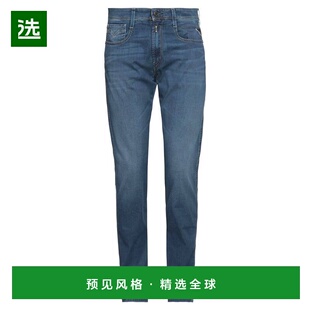 1h可退 香港直邮Replay 男士 牛仔长裤 blue蓝色 舒适时尚