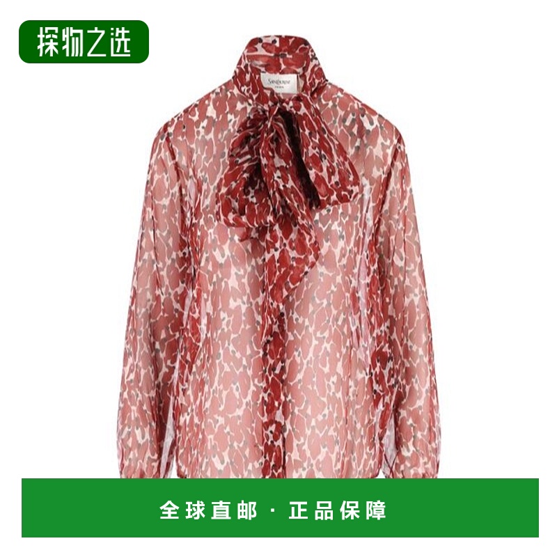 香港直邮Saint Laurent 长袖衬衫 842861Y4J35