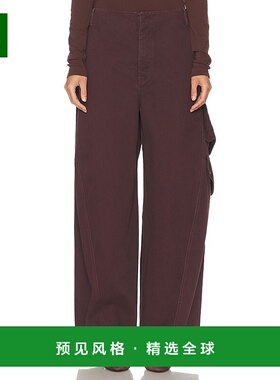 香港直邮Alaïa 女士 工装裤 9P1203X072B purple紫色 舒适时尚