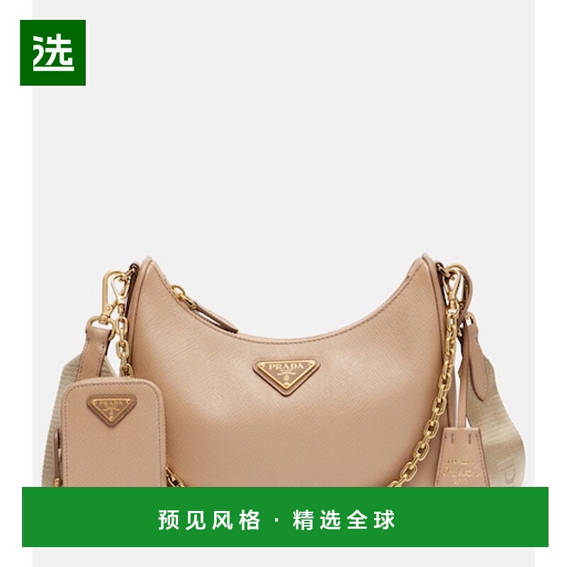 1h可退 香港直邮Prada 普拉达 女士 Re-Edition 2005 皮革肩包