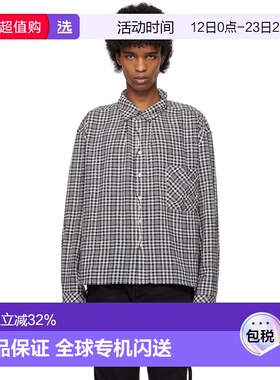 1h可退 香港直邮C2H4 男士 海军蓝 & 黑色 Profile 衬衫 R010ST03