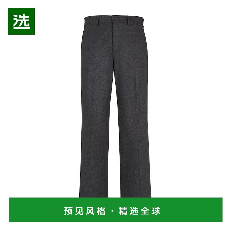 香港直邮Fendi 折痕细节休闲裤 FB1020ASCA直筒裤