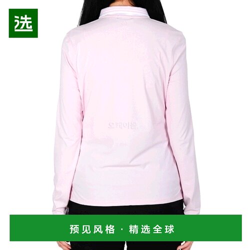 韩国直邮G/fore高尔夫外套粉色polo领设计感百搭G4LC0K863-BLUSH