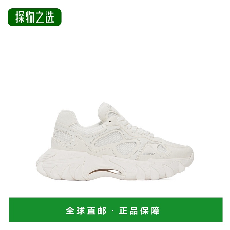 香港直邮Balmain 鞋舌徽标低帮板鞋 CM1VI327TCCH运动鞋