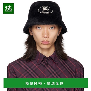 男士 黑色 Knight 1h可退 Faux 巴宝莉 Stamp 香港直邮Burberry