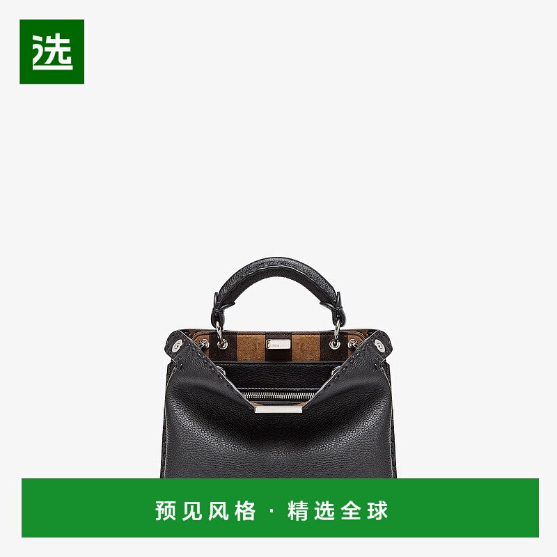 1h可退 欧洲直邮FENDI（2025新品）Peekaboo Soft Small Selleria