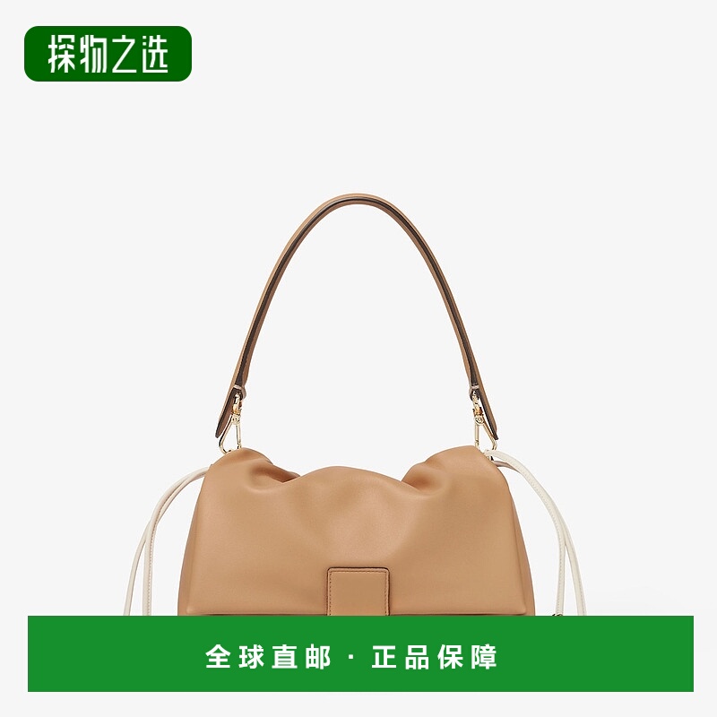 1h可退 欧洲直邮FENDI（2025 年款）Mamma Baguette 中号手袋，卡