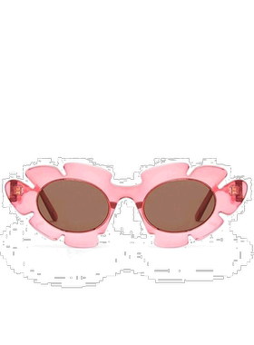 欧洲直邮Loewe罗意威Flower系列男女同款眼镜粉色G000270X03-6447