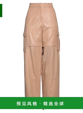 1h可退 香港直邮ANDREĀDAMO 女士 工装长裤 beige米色 舒适时尚