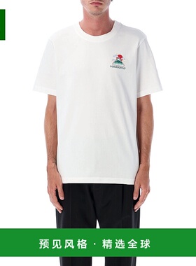 香港直邮Casablanca 男士 Montagne Ondulee T恤 MPF25JTS00104WH