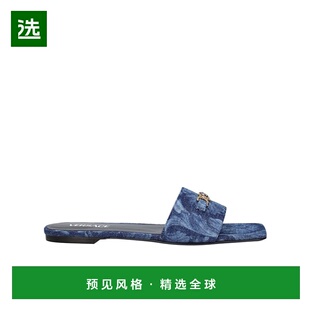 WTY030单鞋 79I 牛仔平底鞋 香港直邮Versace