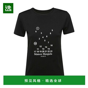 香港直邮Maison Margiela logo图案短袖 T 恤 S51GC0517S22816