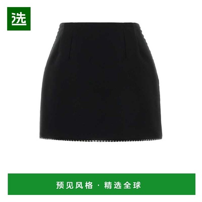 香港直邮PRADA 女士半身裙 P149ZCSOOO1X6YF0002 SS2026 黑色