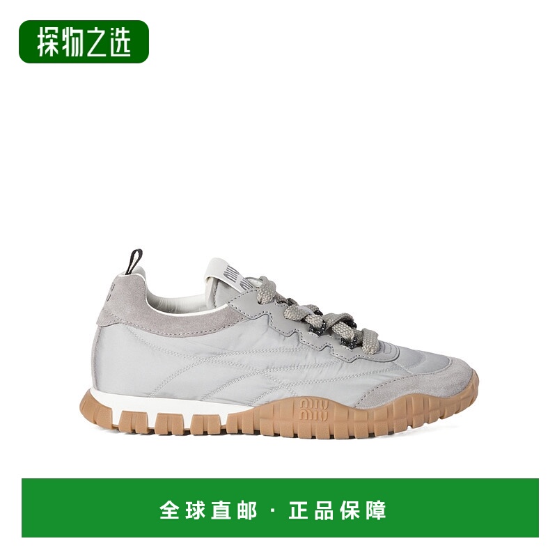 香港直邮Miu Miu 系带运动鞋 5E417EZJMF005