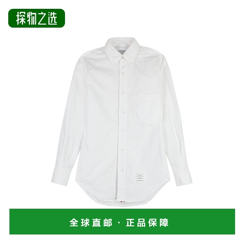 1小时内可退 欧洲直邮thom browne 男士 衬衫正品高档气质减龄舒