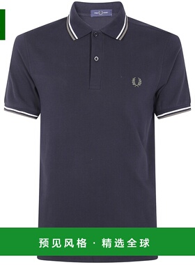 香港直邮FRED PERRY 男士POLO衫 FPM3600P55W54 AW2025 蓝色
