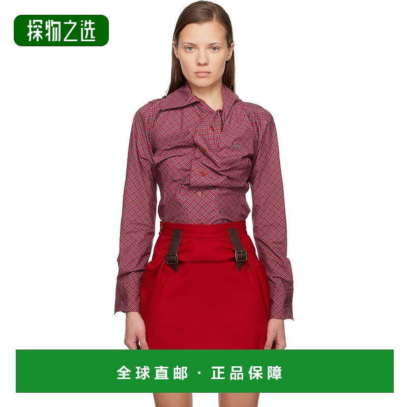 香港直邮Vivienne Westwood 薇薇恩·韦斯特伍德 女士 红色 Drunk