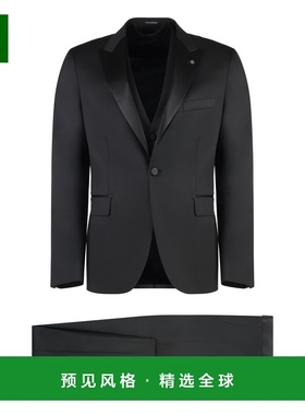 1h可退 香港直邮Tagliatore 男士 羊毛三件套西装 EFBR15B0106000