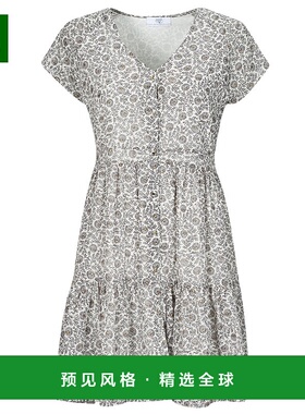 欧洲直邮Le Temps des Cerises 女士 CHARDON 短连衣裙 白色