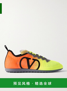 香港直邮valentino 华伦天奴 男士 Chromathon 繫帶運動鞋 6Y2S0J