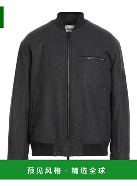 1h可退 香港直邮Iceberg 冰山 男士 夹克 grey灰色 舒适时尚