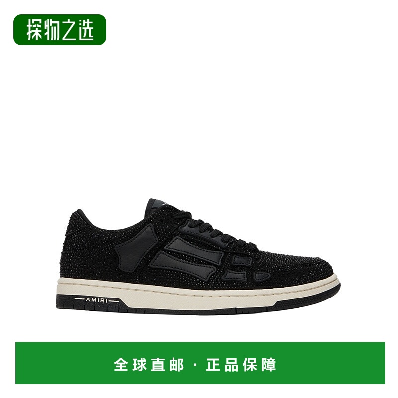 香港直邮Amiri Crystal Skel系带低帮休闲鞋 AMFOSR1035