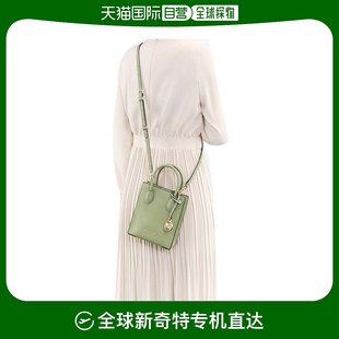香港直邮MICHAEL 35S1GM 女士绿色mini号MERCER琴谱包单肩包 KORS