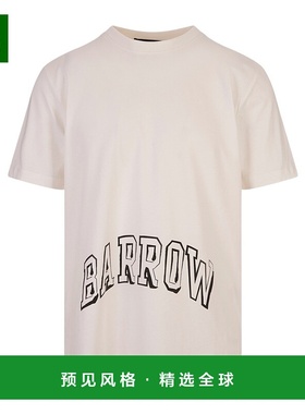 香港直邮Barrow 短袖T恤 F4BWUATH078高档舒适百搭减龄 高级感