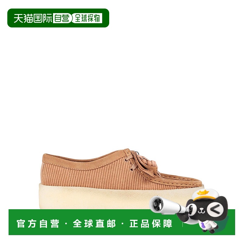 1h可退 香港直邮Clarks Originals 女士 绑带鞋 brown棕色 舒适时