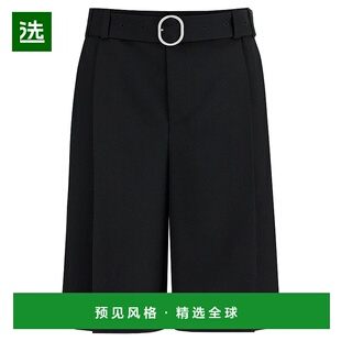 1h可退 香港直邮Jil Sander 吉尔·桑达 男士 束带褶裥短裤 J22KA