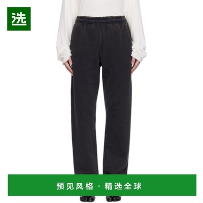 1h可退 香港直邮Entire Studios 女士 黑色 Straight-Leg 运动裤