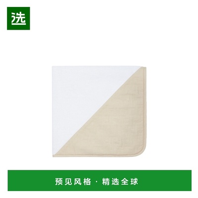 香港直邮FENDI 毛巾沙滩巾 BUM022AWF0F0CVR SS2026 米白色 带帽