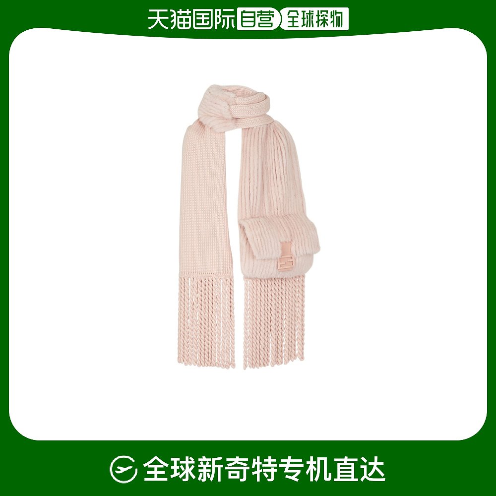 香港直邮fendi 罗纹针织围巾 fng565alqa