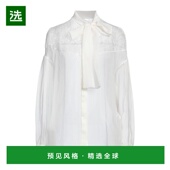 美国直邮 valentino 女士 1h可退 衬衫 舒适流行穿搭小众百搭高