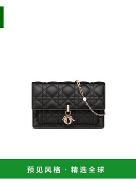 欧洲直邮Christian Dior克里斯汀·迪奥Lady Dior手提包黑色链条