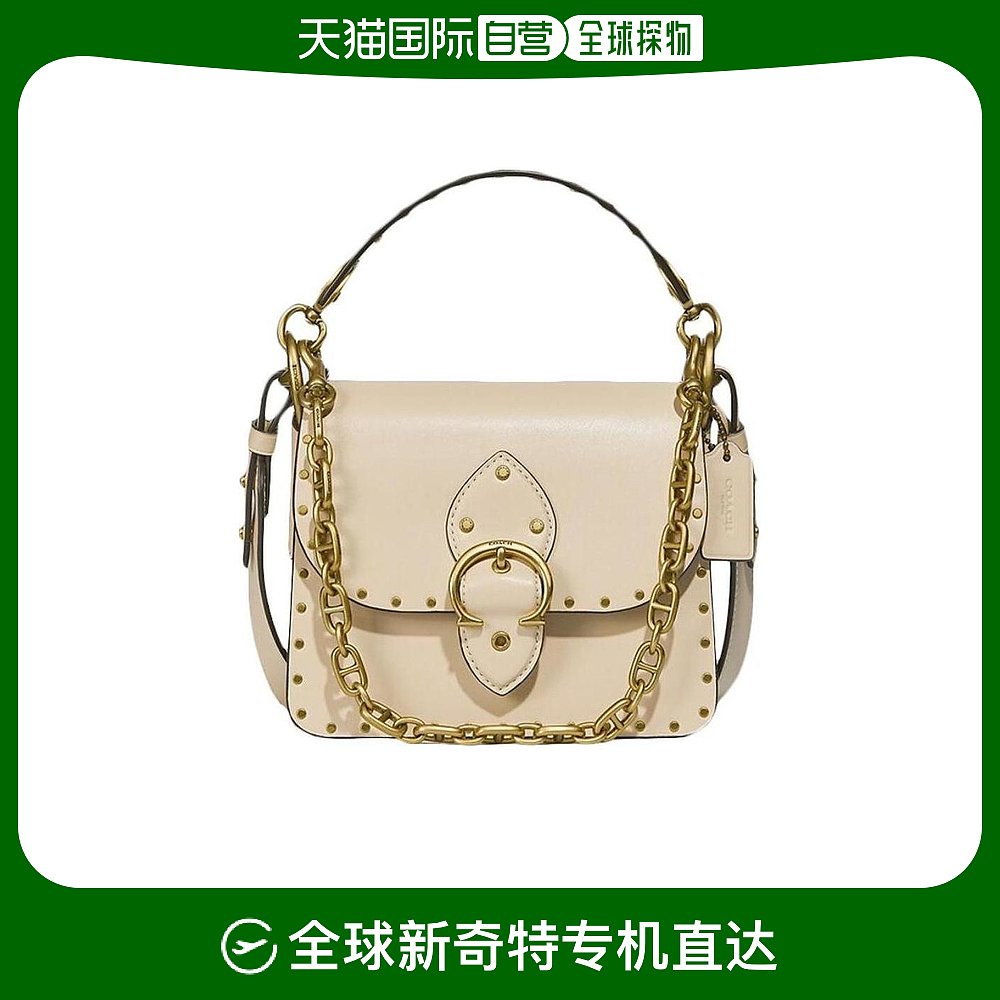 香港直邮Coach 铆钉手提包 4600B4IY 箱包皮具/热销女包/男包 通用款女包 原图主图