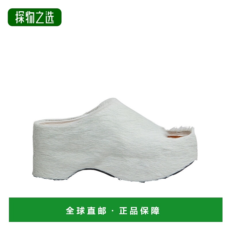 香港直邮Marni 厚底木底拖鞋 SAMS021004P4122