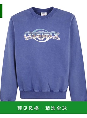 香港直邮CASABLANCA 男士针织毛衣 MPF25JTP29302 AW2025 蓝色