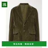 drakes 棉质灯芯绒西装 男士 香港直邮1h可退 MKI Games 外套 DR2A