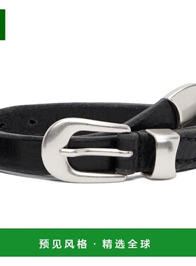 1h可退 香港直邮Our Legacy 男士 黑色 2 CM 腰带 A2208BBLA