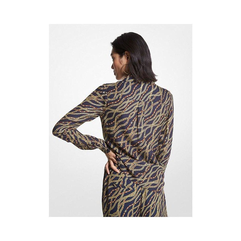 韩国直邮michael kors23ss衬衫女ms340a68ee 409blue