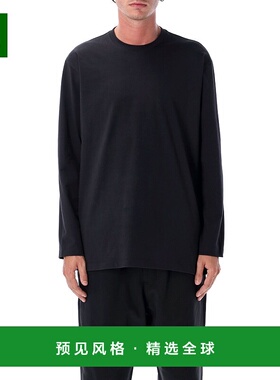 1h可退 香港直邮Y-3 男士 MULTILOGO L/S T恤 JX4747B black黑色