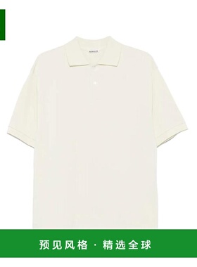 香港直邮AURALEE 男士T恤 A25SP01SKPISTACHIO SS2025 白色