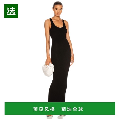 1h可退 香港直邮enza costa 女士 真丝罗纹及踝背心连衣裙 SRS530