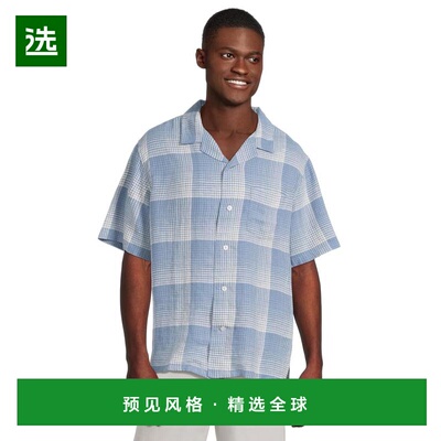 1h可退 【美国直邮】pendleton 男士 衬衫短袖花衬衫