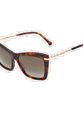 欧洲直邮JIMMY CHOO周仰杰女士棕色太阳镜56*16*145百搭休闲