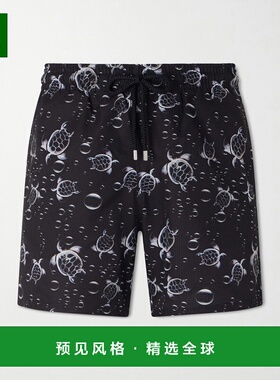 1h可退 Vilebrequin 男士 Mahina 直筒中长印花泳裤 MAHE