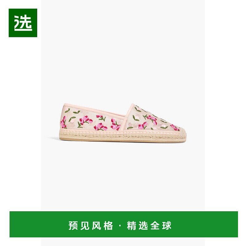 1h可退 香港直邮Stuart Weitzman 斯图尔特·韦茨曼 女士 刺绣网